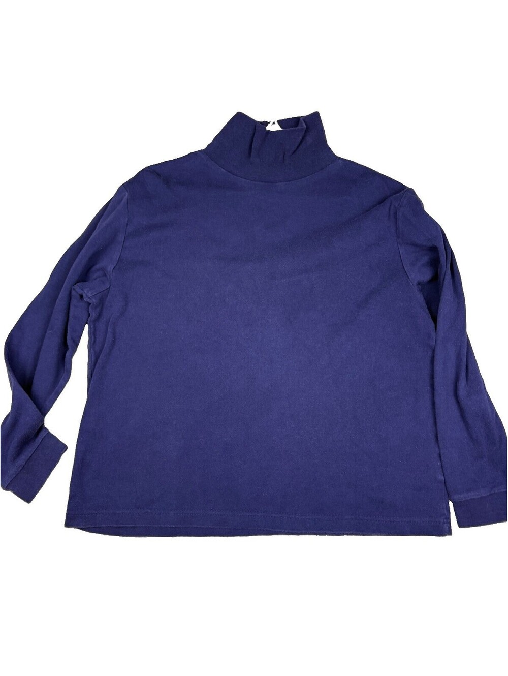 Women’s Vintage Basic Editions Mock Neck Long Sleeve Top